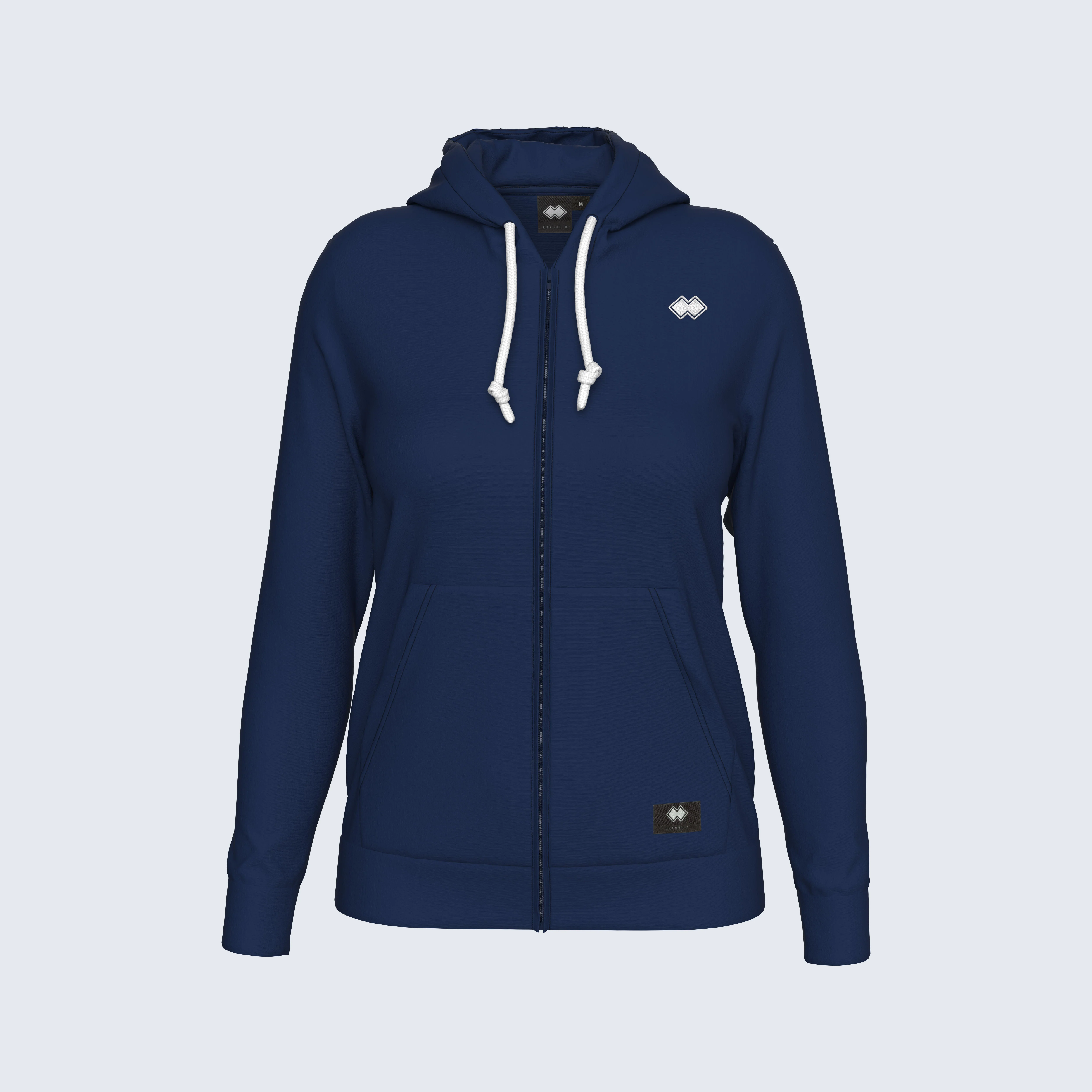 ESSENTIAL FW25/26 HOODY ZIP 01 WOMAN JR - Image 5