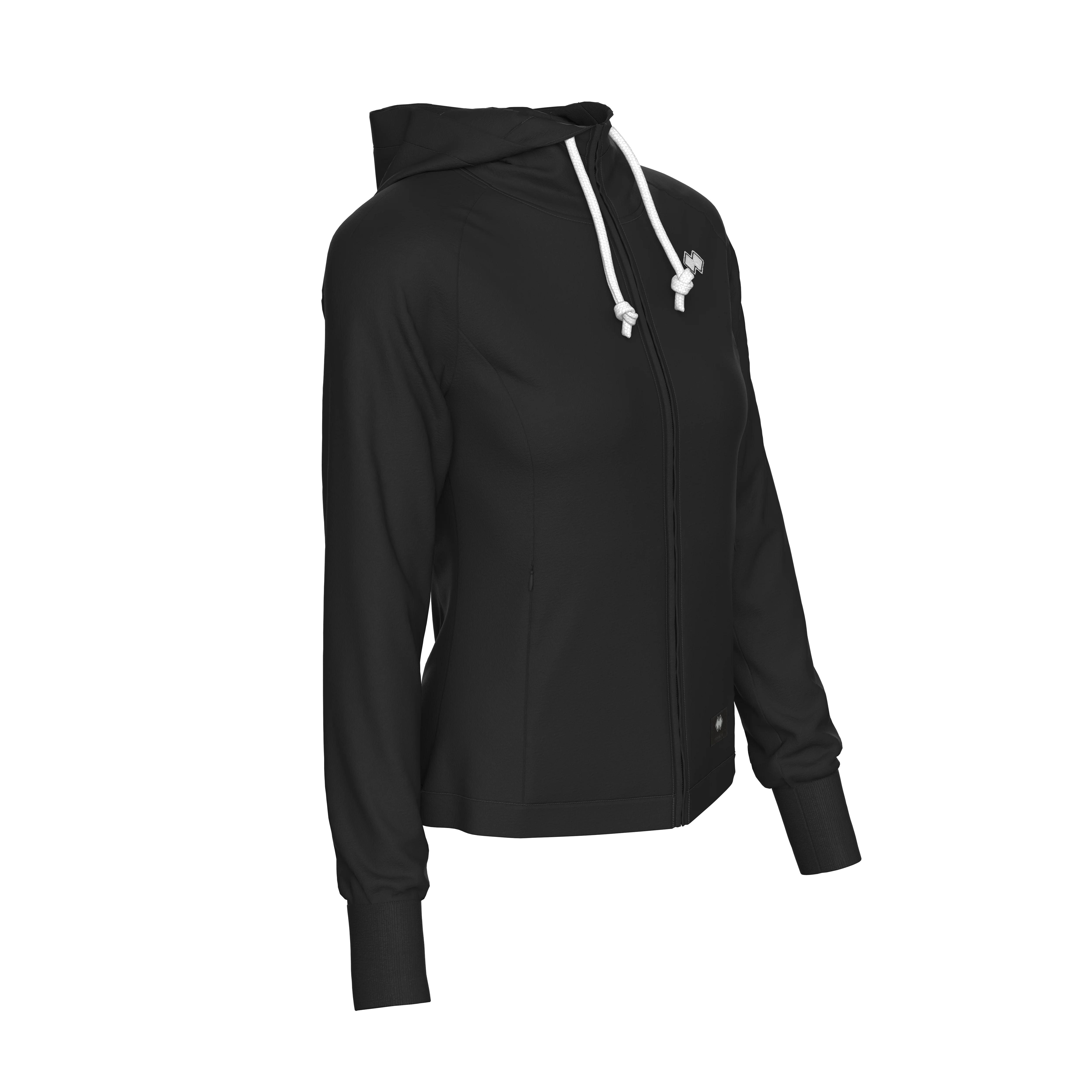 ESSENTIAL SS25 HOODY FZ 01 WOMAN JR - Image 3
