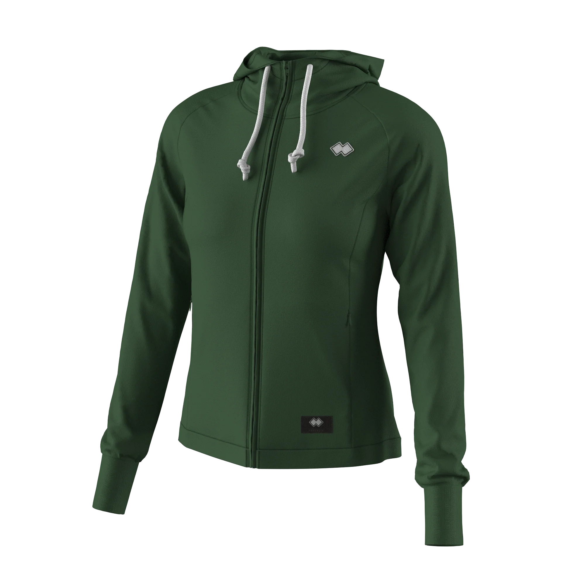 ESSENTIAL SS25 HOODY FZ 01 WOMAN JR