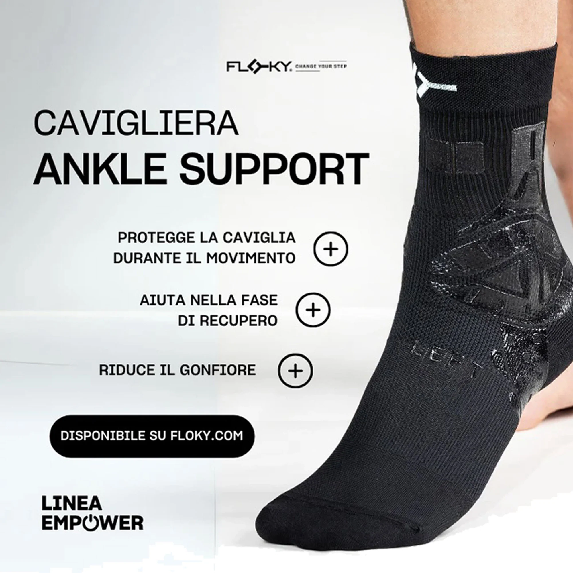 FLOKY ANKLE SUPPORT CAVIGLIERA SINISTRA - Image 4