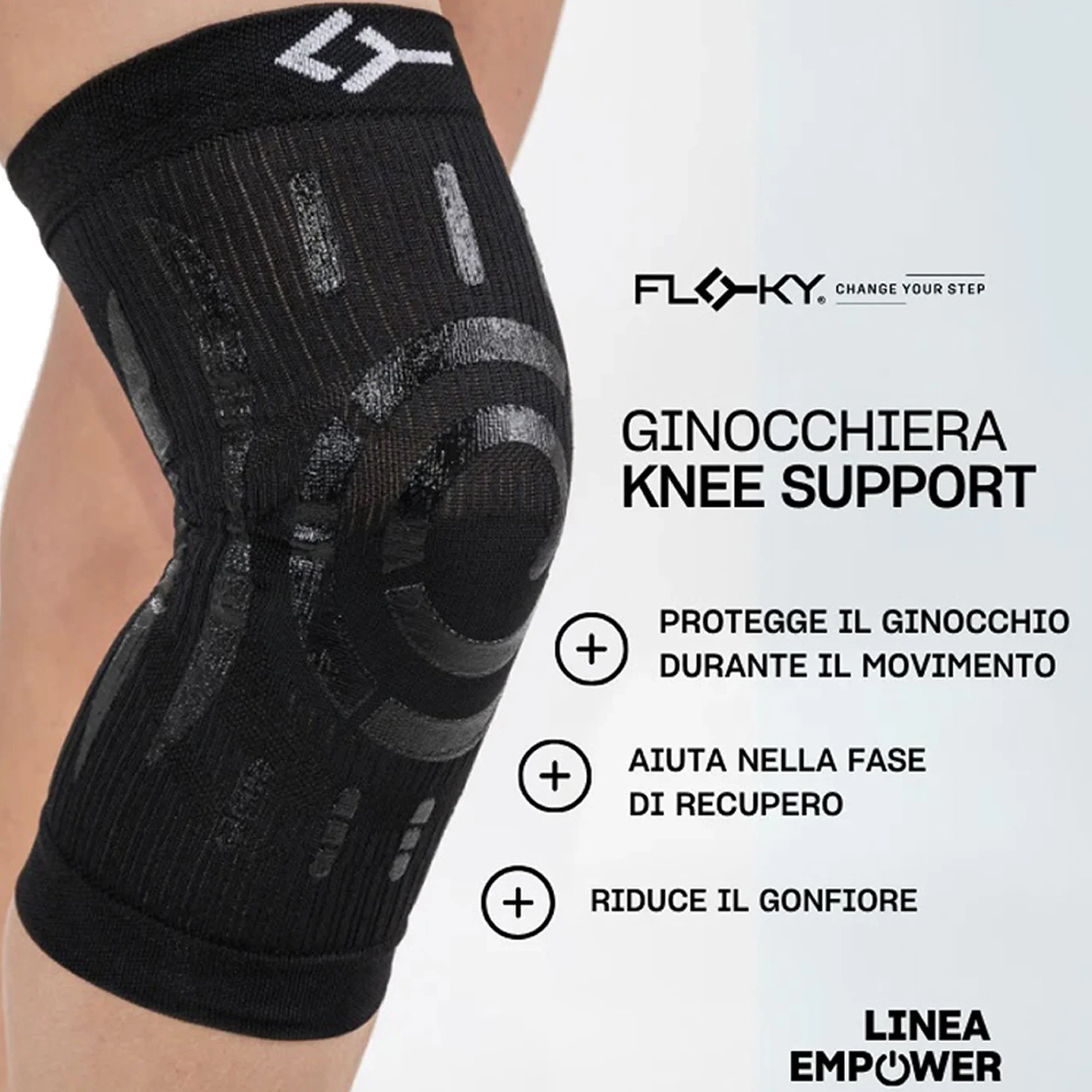 FLOKY KNEE SUPPORT GINOCCHIERA DESTRA - Image 4