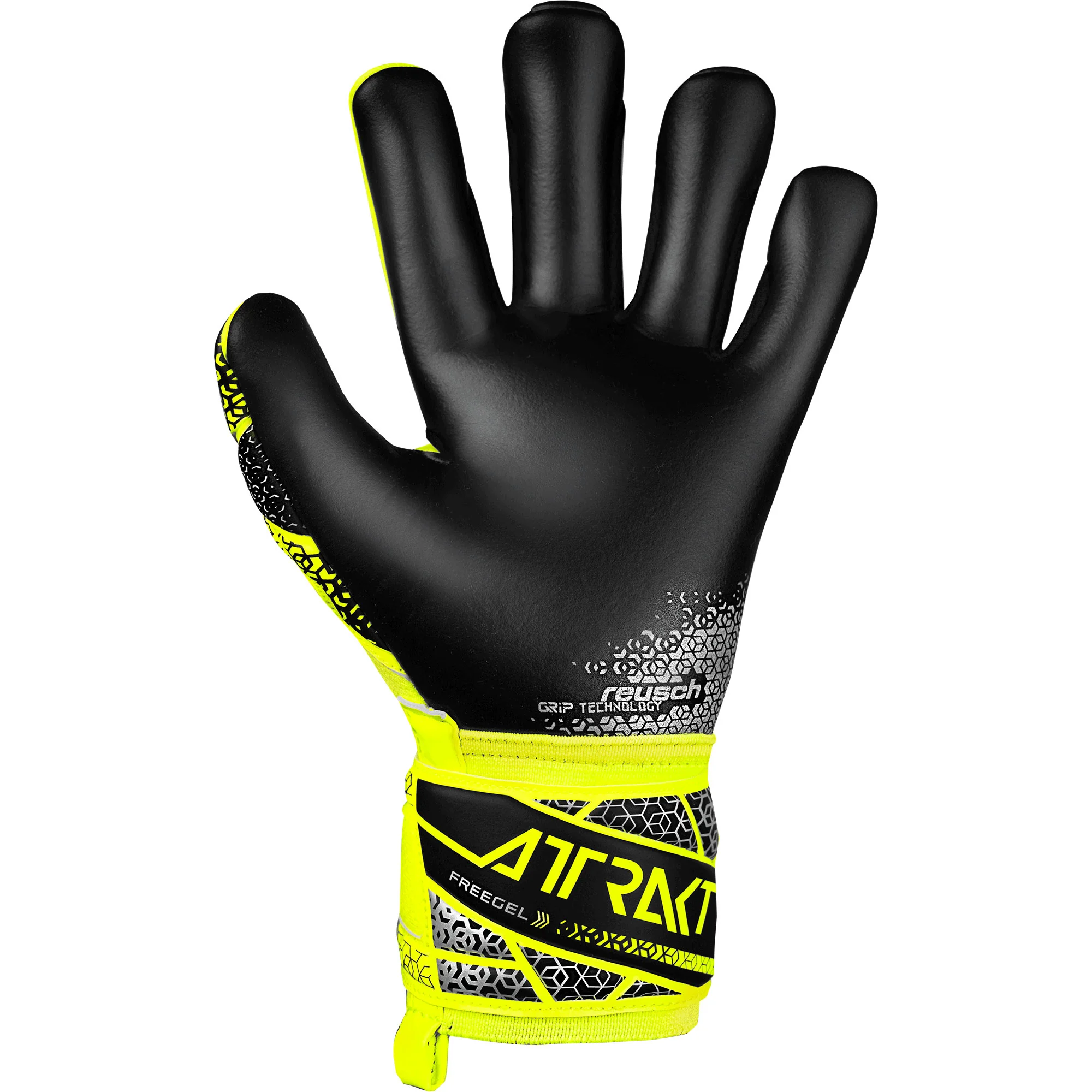 Guanti da portiere Attrakt Freegel Silver Junior - Image 3