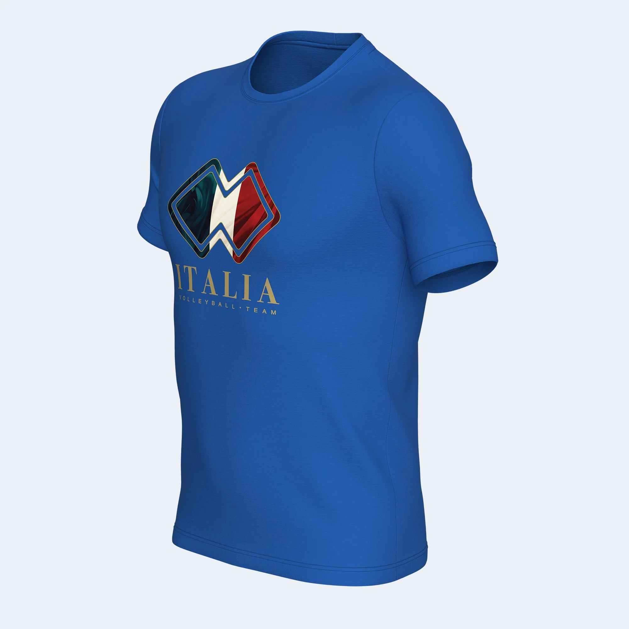 NAZ. ITALIA VOLLEY T-SHIRT ITA ER 01 MC AD - Image 2