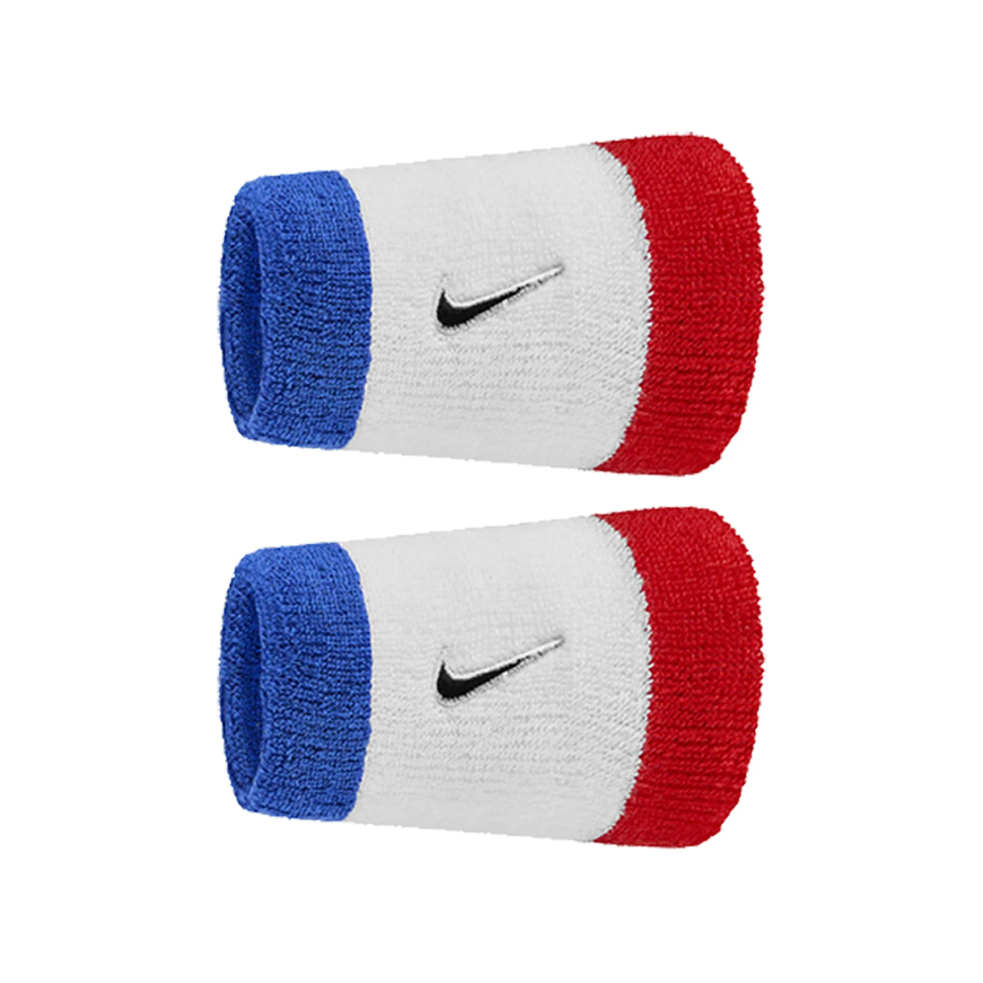 NIKE Polsino SWOOSH CLASSIC DOUBLEWIDE WRISTBANDS 2PK