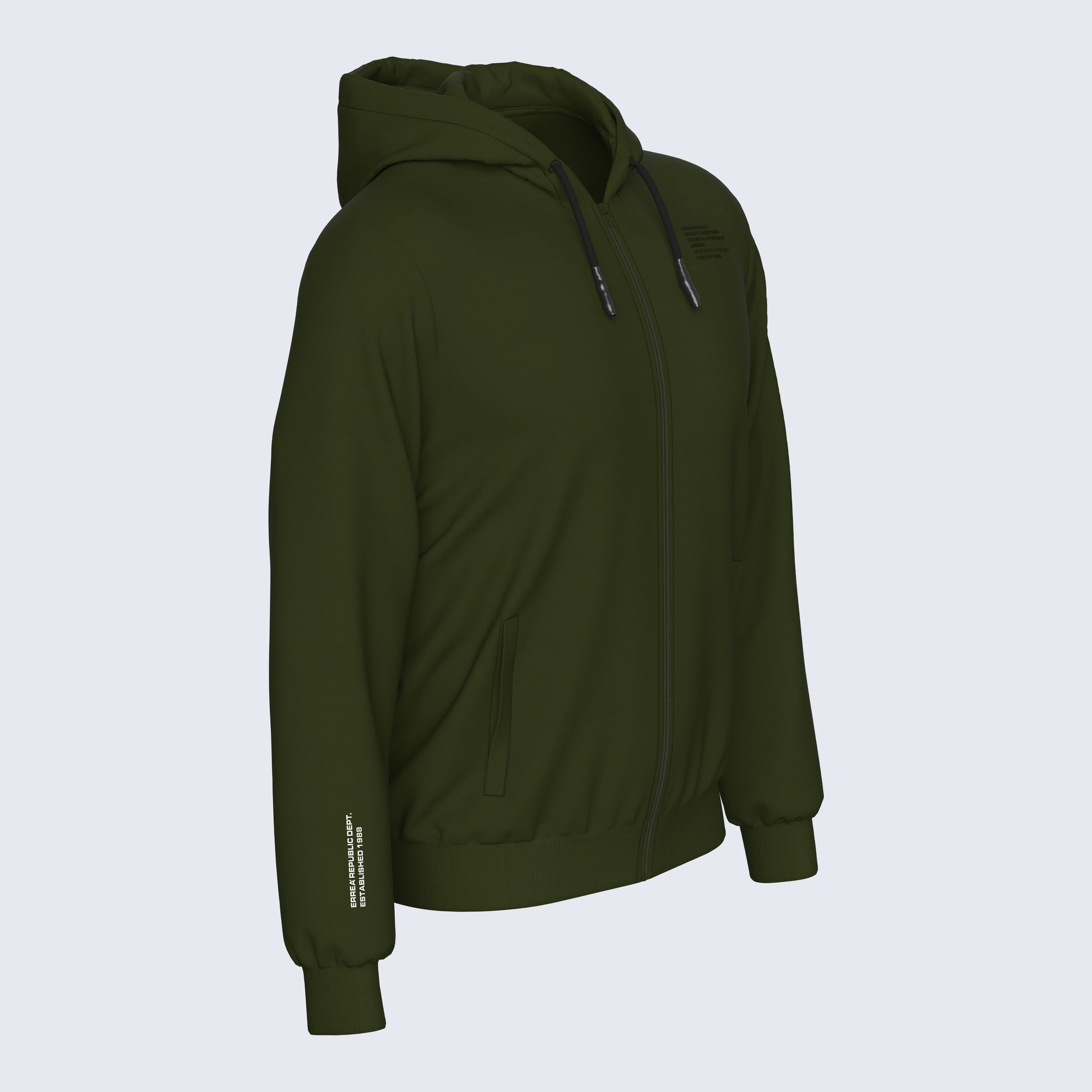NO LOGO FW25/26 BASIC HOODY ZIP 31 MAN JR - Image 4
