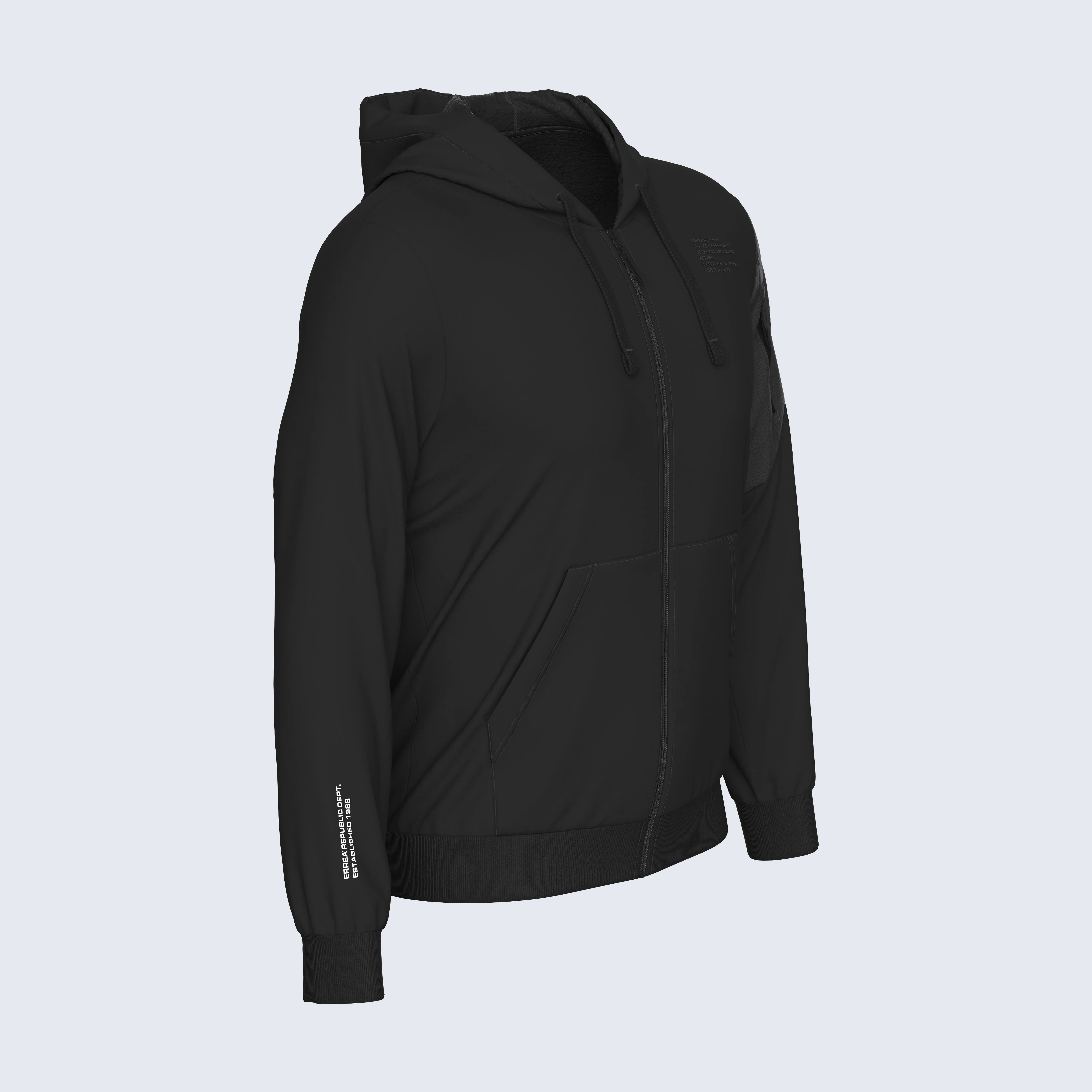 NO LOGO FW25/26 HOODY FLEECE ZIP 28 MAN JR - Image 4