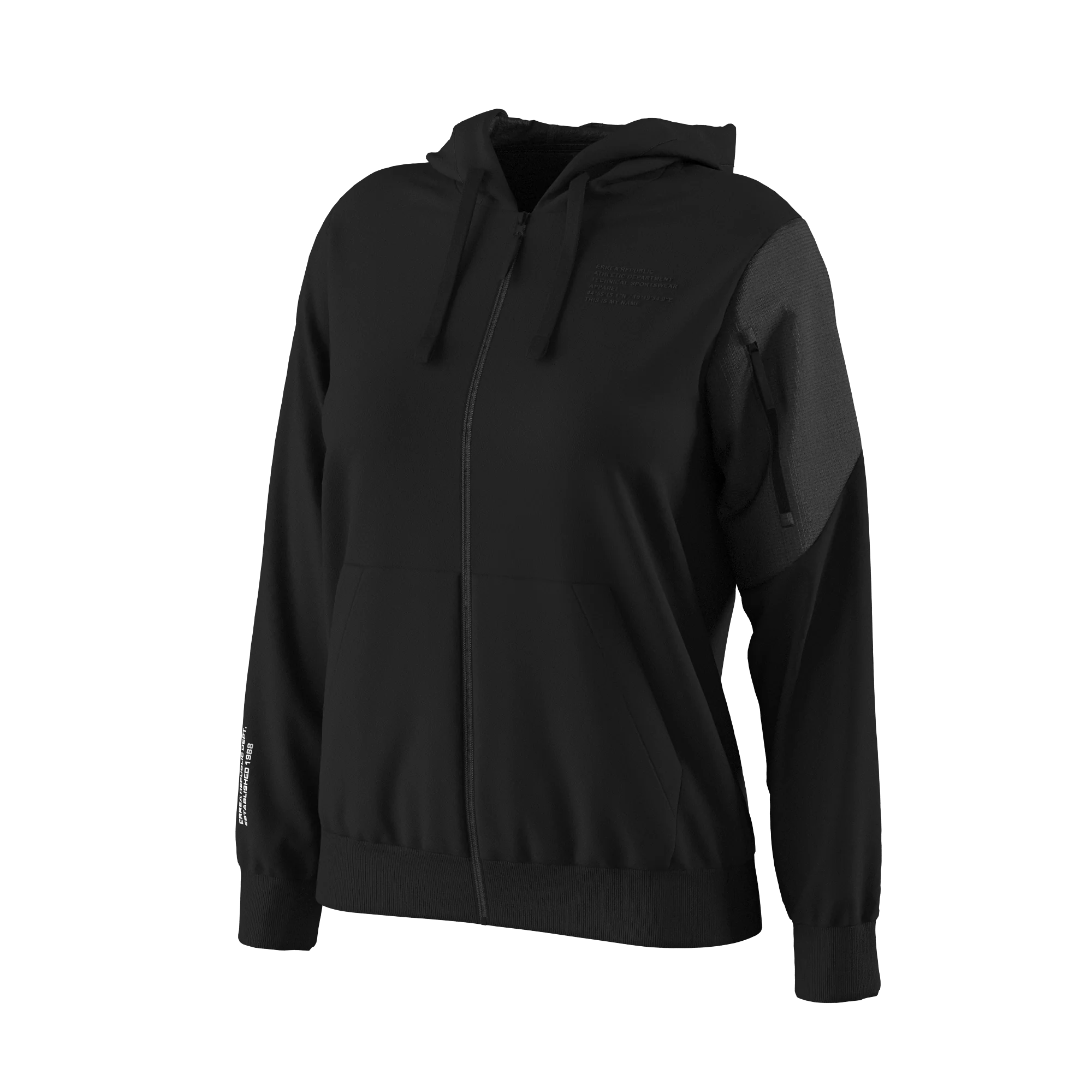 NO LOGO FW25/26 HOODY ZIP 35 WOMAN AD