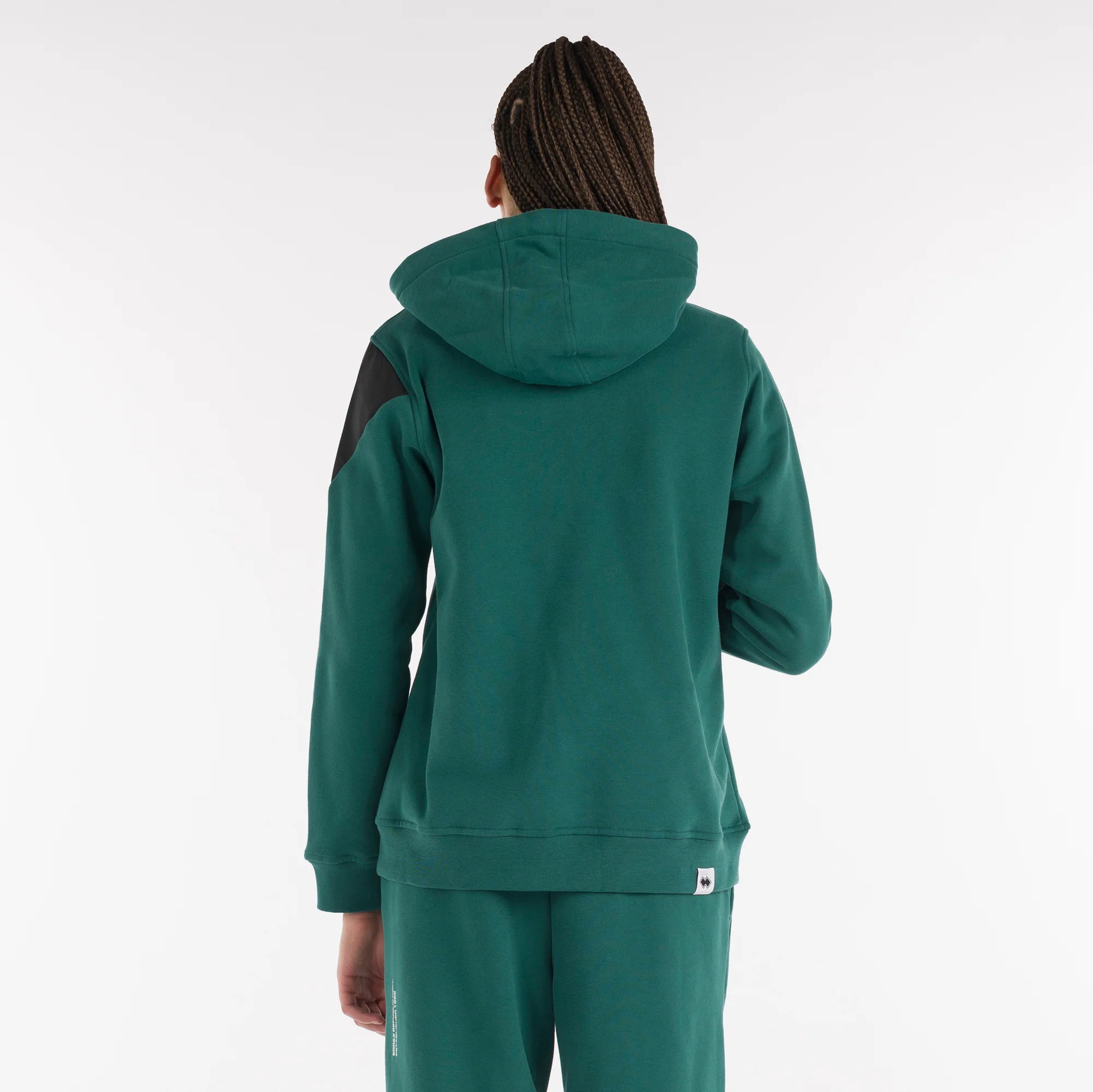 NO LOGO FW25/26 HOODY ZIP 35 WOMAN JR - Image 2