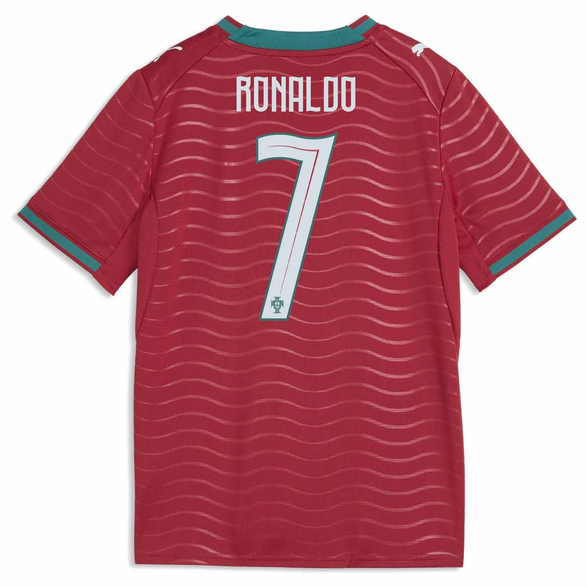 Portogallo 1a Maglia Bambino Ronaldo 7 - Image 2