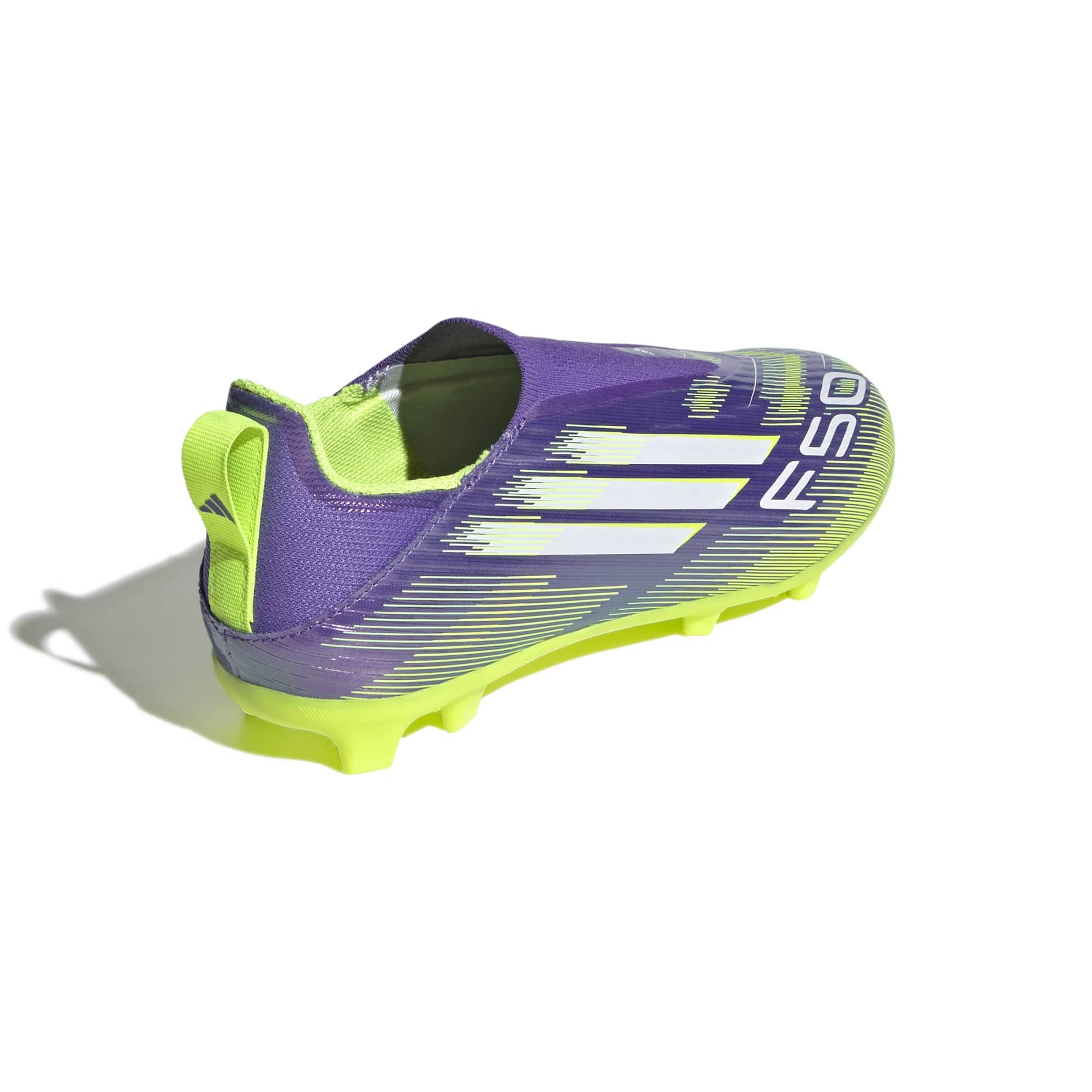 Scarpe da calcio F50 League Laceless Firm/Multi-Ground Junior - Image 4